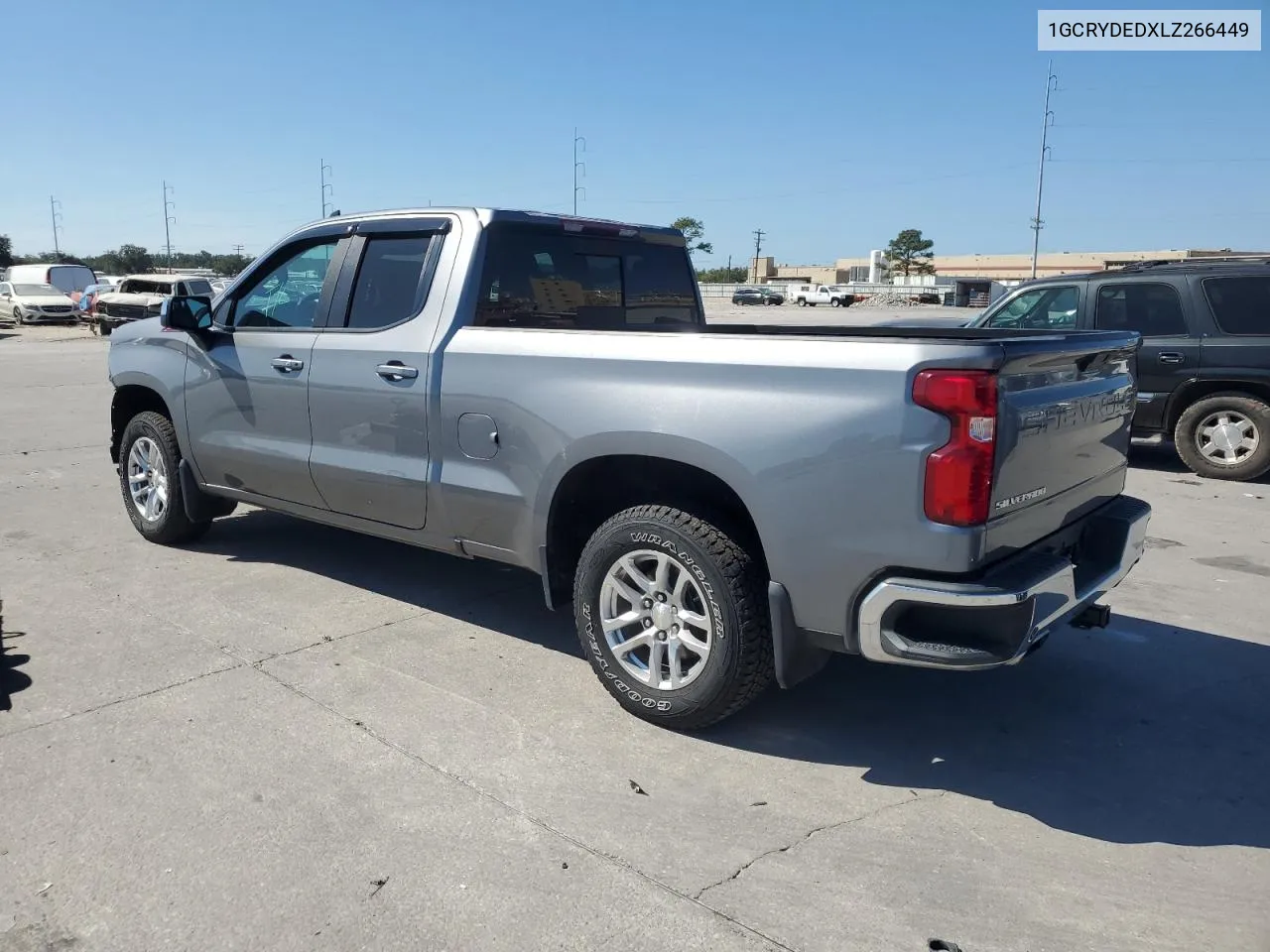 2020 Chevrolet Silverado K1500 Lt VIN: 1GCRYDEDXLZ266449 Lot: 77361554