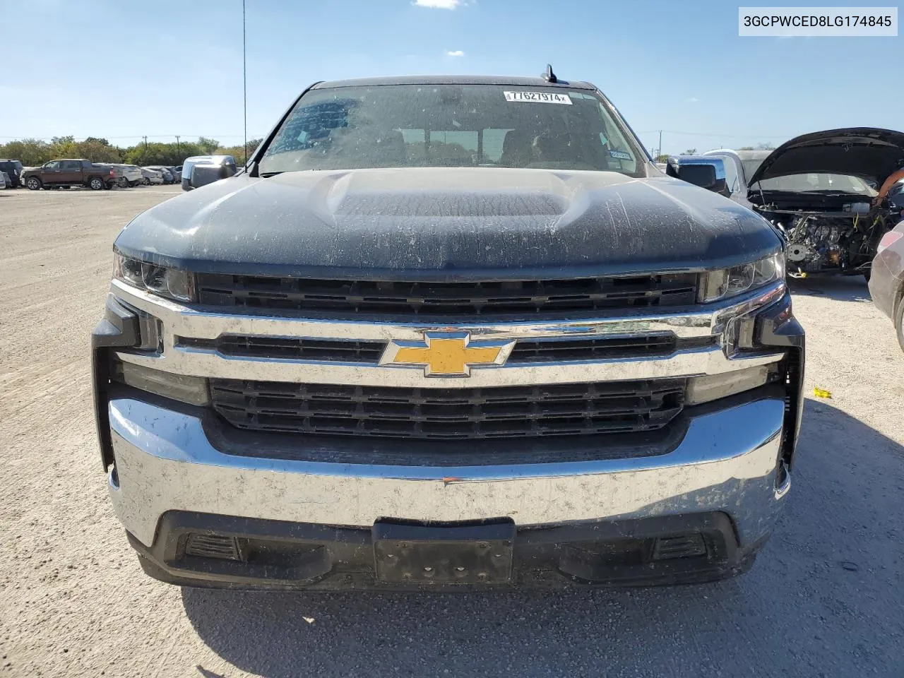 2020 Chevrolet Silverado C1500 Lt VIN: 3GCPWCED8LG174845 Lot: 77627974