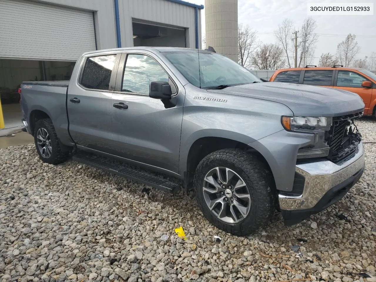 2020 Chevrolet Silverado K1500 Lt VIN: 3GCUYDED1LG152933 Lot: 77993234