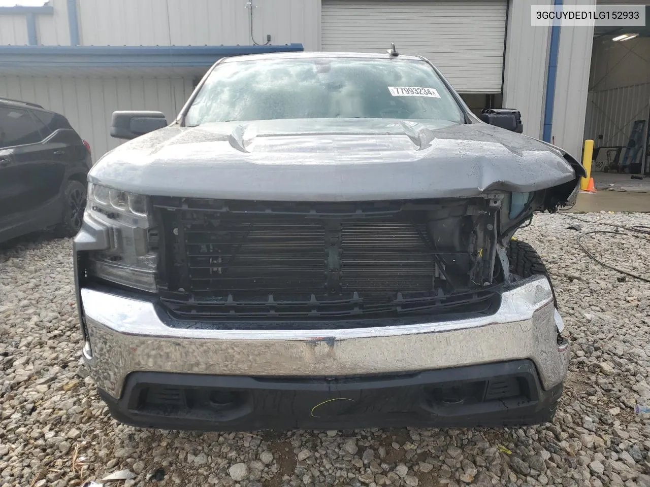 2020 Chevrolet Silverado K1500 Lt VIN: 3GCUYDED1LG152933 Lot: 77993234