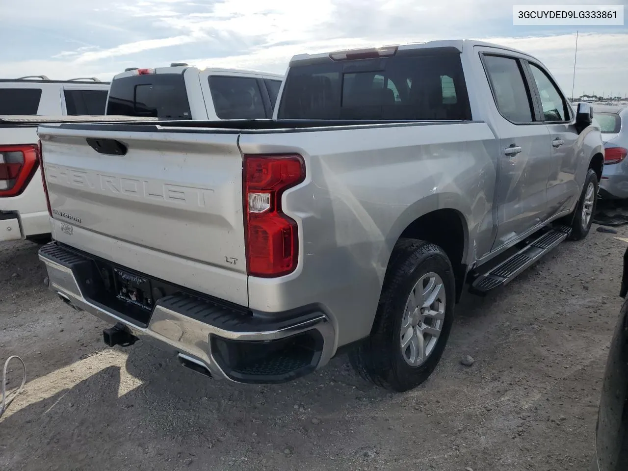 2020 Chevrolet Silverado K1500 Lt VIN: 3GCUYDED9LG333861 Lot: 78049264