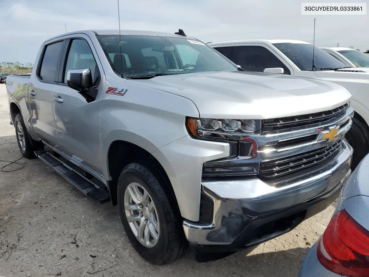 2020 Chevrolet Silverado K1500 Lt VIN: 3GCUYDED9LG333861 Lot: 78049264