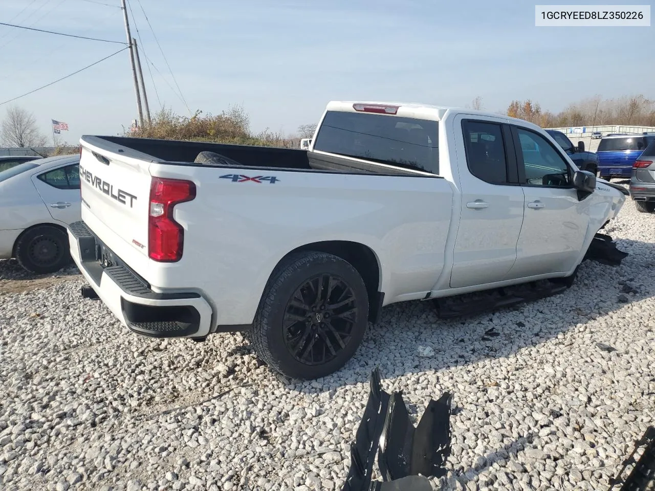 2020 Chevrolet Silverado K1500 Rst VIN: 1GCRYEED8LZ350226 Lot: 78065924