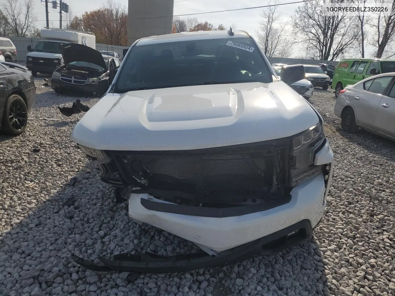 2020 Chevrolet Silverado K1500 Rst VIN: 1GCRYEED8LZ350226 Lot: 78065924