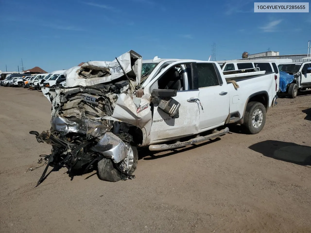 2020 Chevrolet Silverado K3500 Ltz VIN: 1GC4YUEY0LF285655 Lot: 78131384