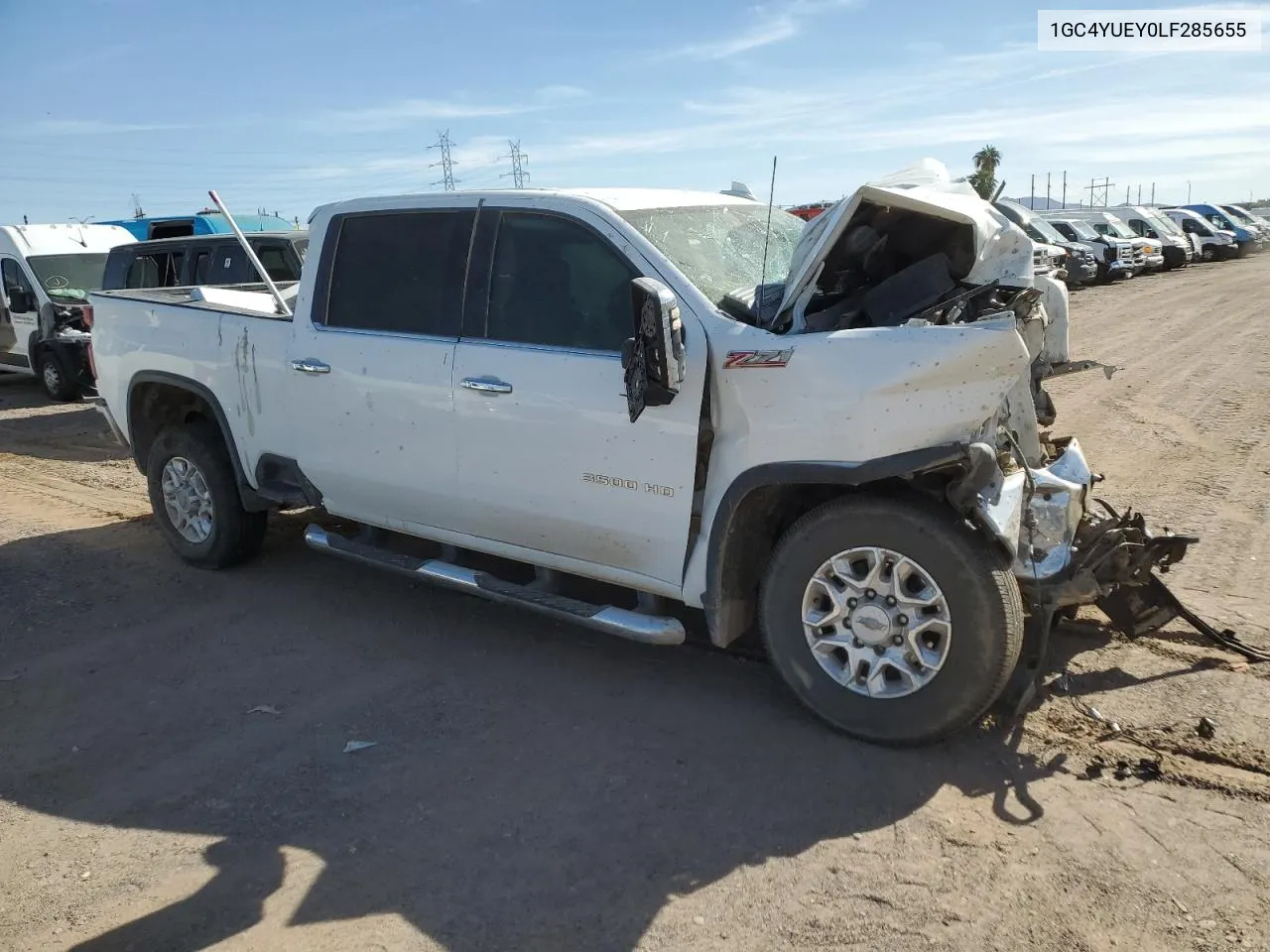 2020 Chevrolet Silverado K3500 Ltz VIN: 1GC4YUEY0LF285655 Lot: 78131384