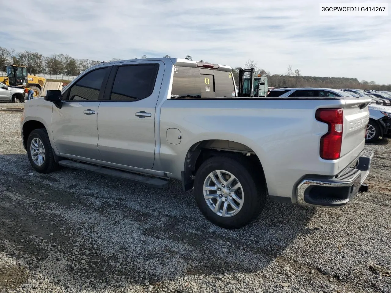 2020 Chevrolet Silverado C1500 Lt VIN: 3GCPWCED1LG414267 Lot: 78177864