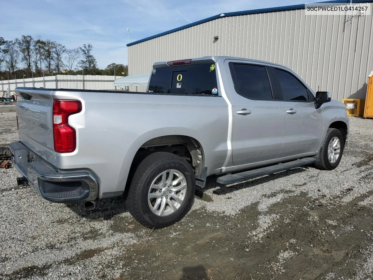 2020 Chevrolet Silverado C1500 Lt VIN: 3GCPWCED1LG414267 Lot: 78177864