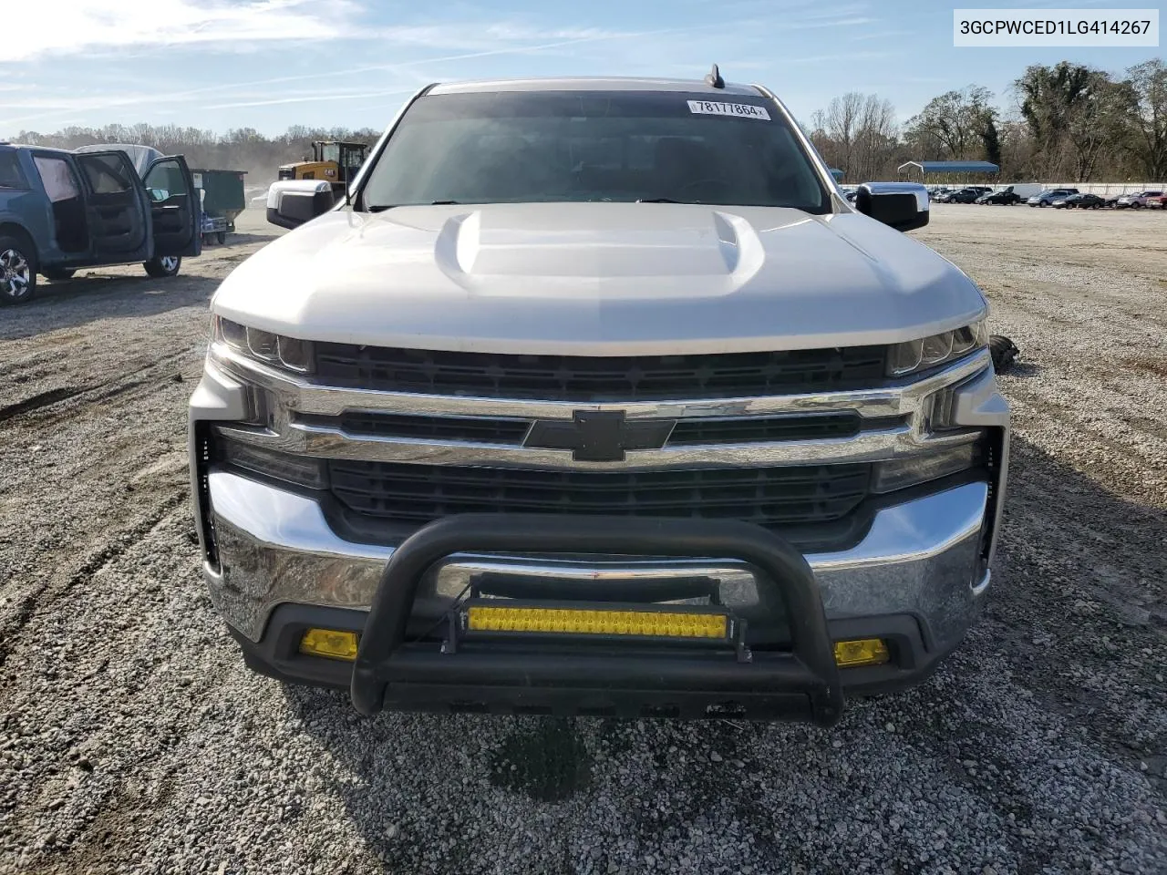 2020 Chevrolet Silverado C1500 Lt VIN: 3GCPWCED1LG414267 Lot: 78177864