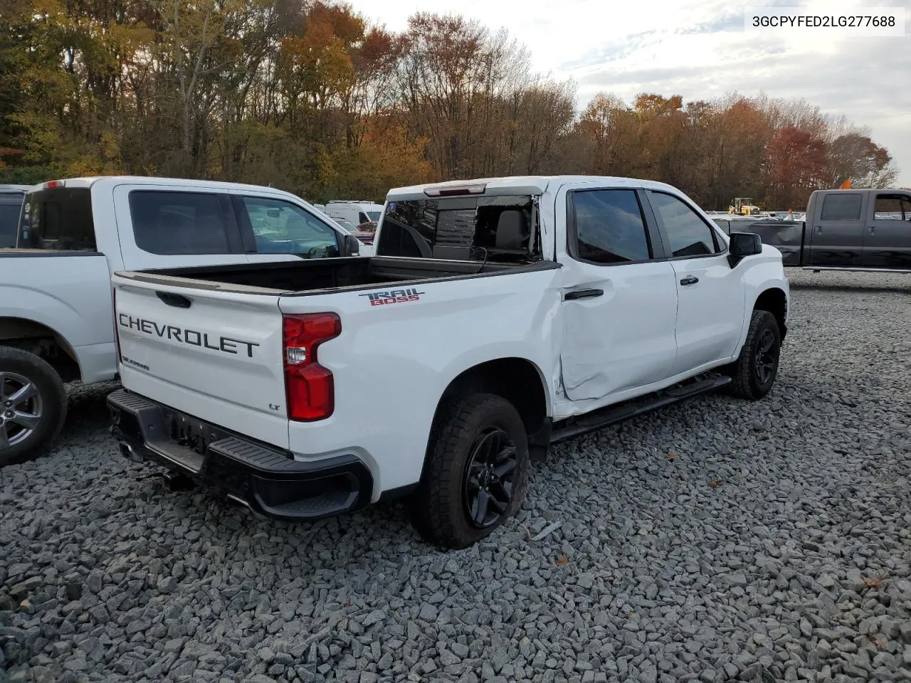 2020 Chevrolet Silverado K1500 Lt Trail Boss VIN: 3GCPYFED2LG277688 Lot: 78212544