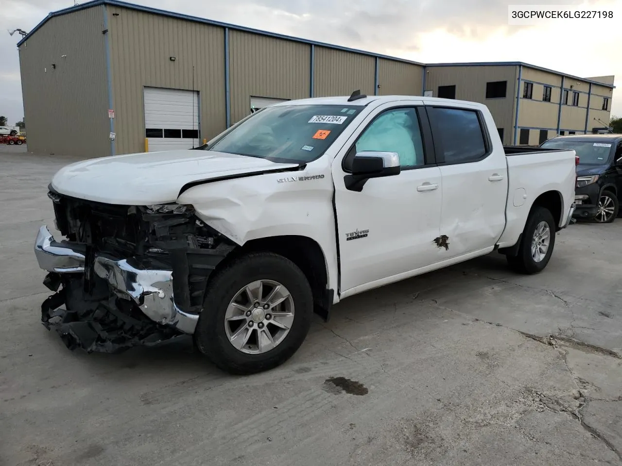 2020 Chevrolet Silverado C1500 Lt VIN: 3GCPWCEK6LG227198 Lot: 78541204