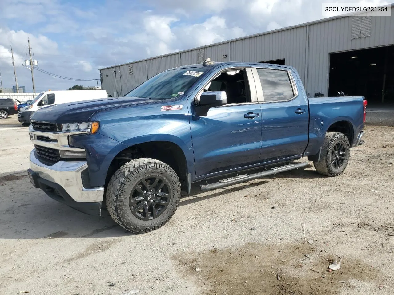 2020 Chevrolet Silverado K1500 Lt VIN: 3GCUYDED2LG231754 Lot: 78856274