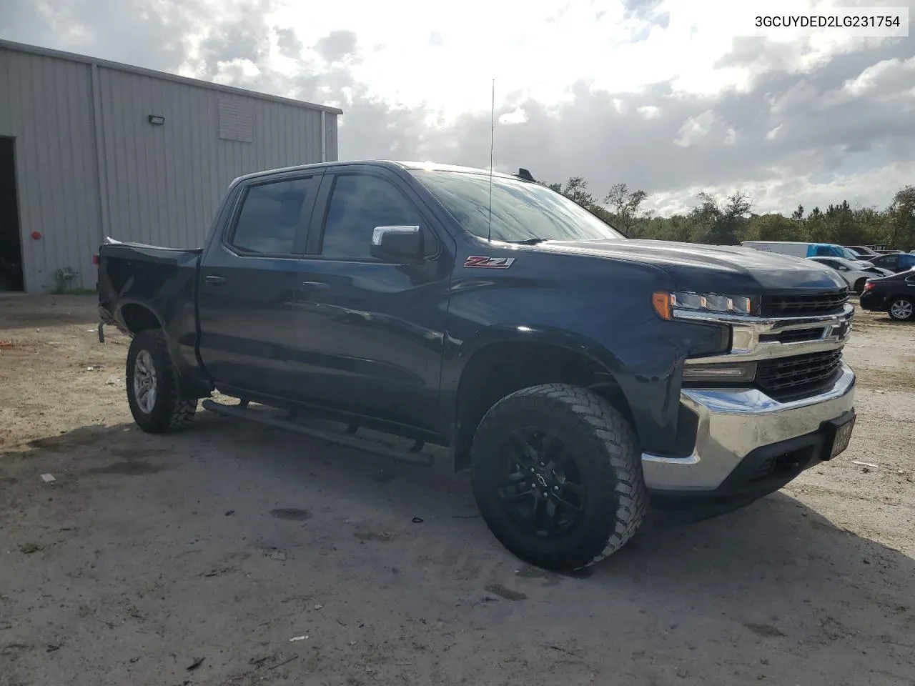 2020 Chevrolet Silverado K1500 Lt VIN: 3GCUYDED2LG231754 Lot: 78856274