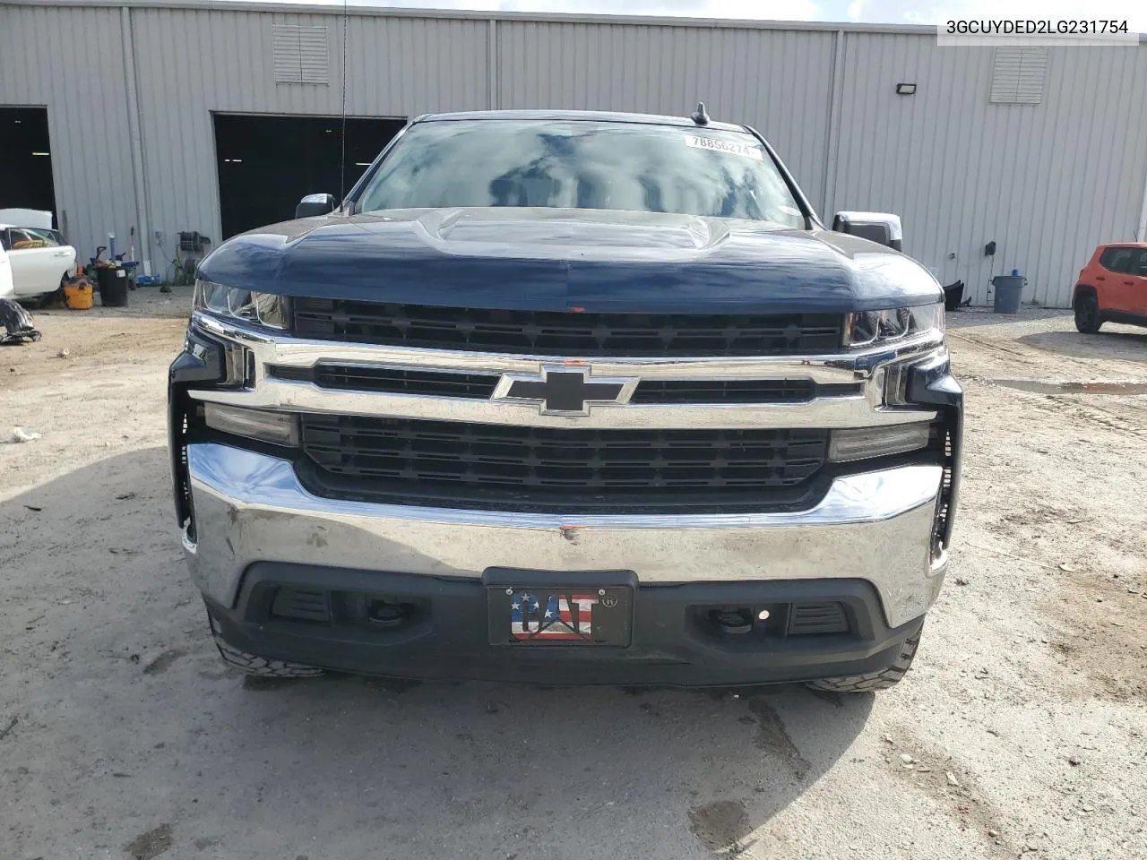 2020 Chevrolet Silverado K1500 Lt VIN: 3GCUYDED2LG231754 Lot: 78856274