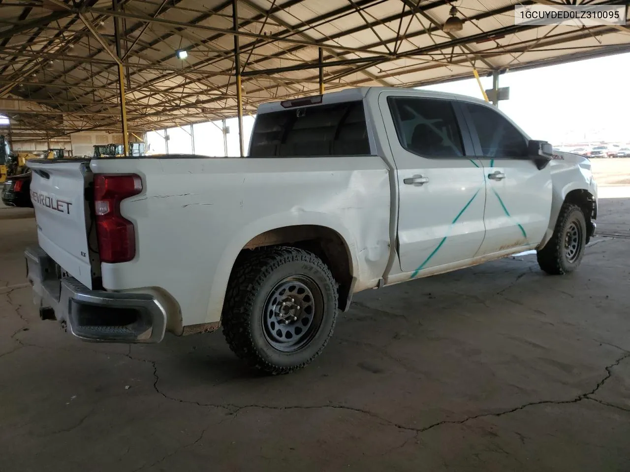 2020 Chevrolet Silverado K1500 Lt VIN: 1GCUYDED0LZ310095 Lot: 79027014