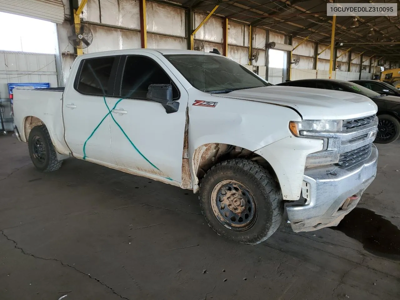 2020 Chevrolet Silverado K1500 Lt VIN: 1GCUYDED0LZ310095 Lot: 79027014