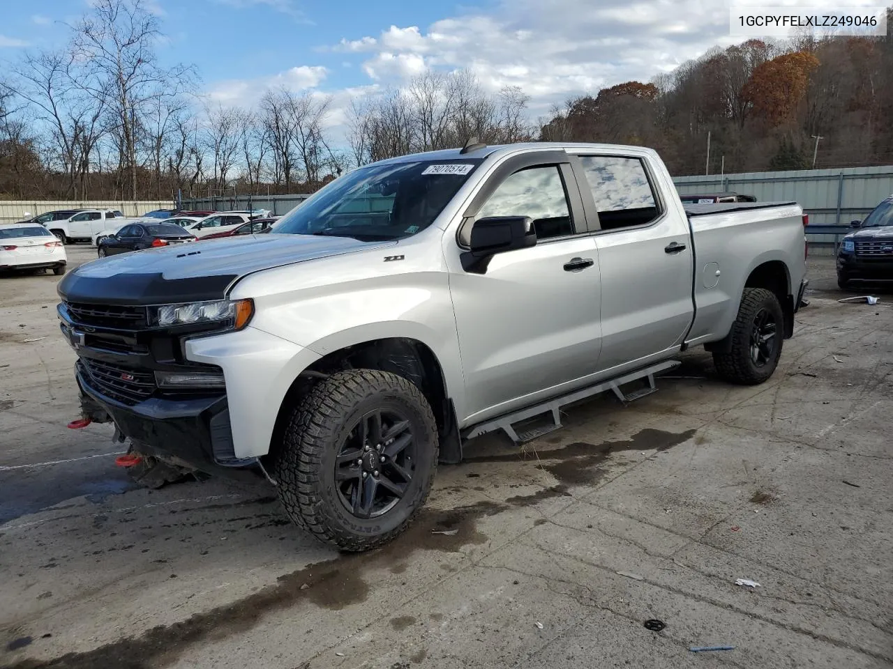 2020 Chevrolet Silverado K1500 Lt Trail Boss VIN: 1GCPYFELXLZ249046 Lot: 79070514