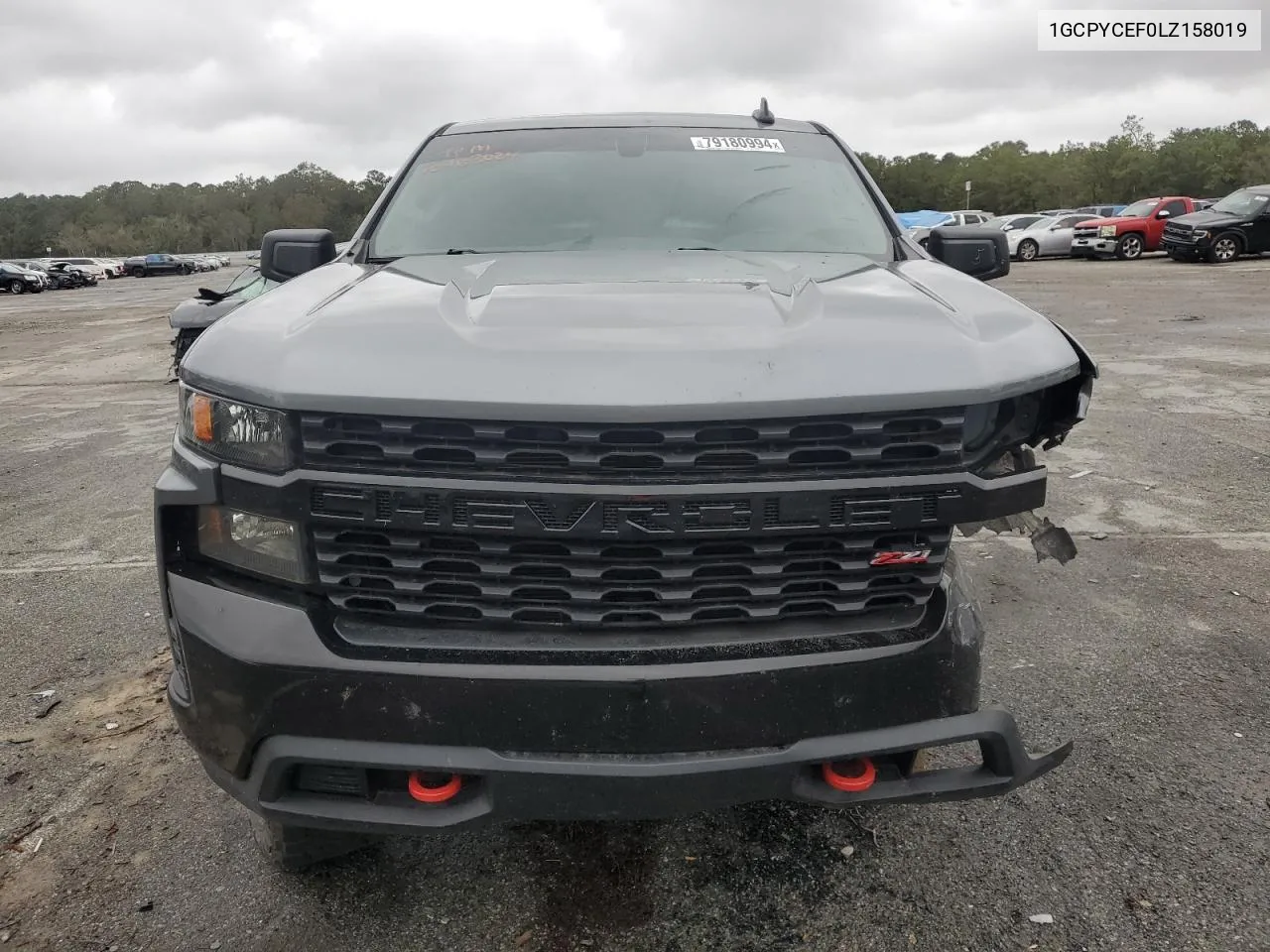 2020 Chevrolet Silverado K1500 Trail Boss Custom VIN: 1GCPYCEF0LZ158019 Lot: 79180994