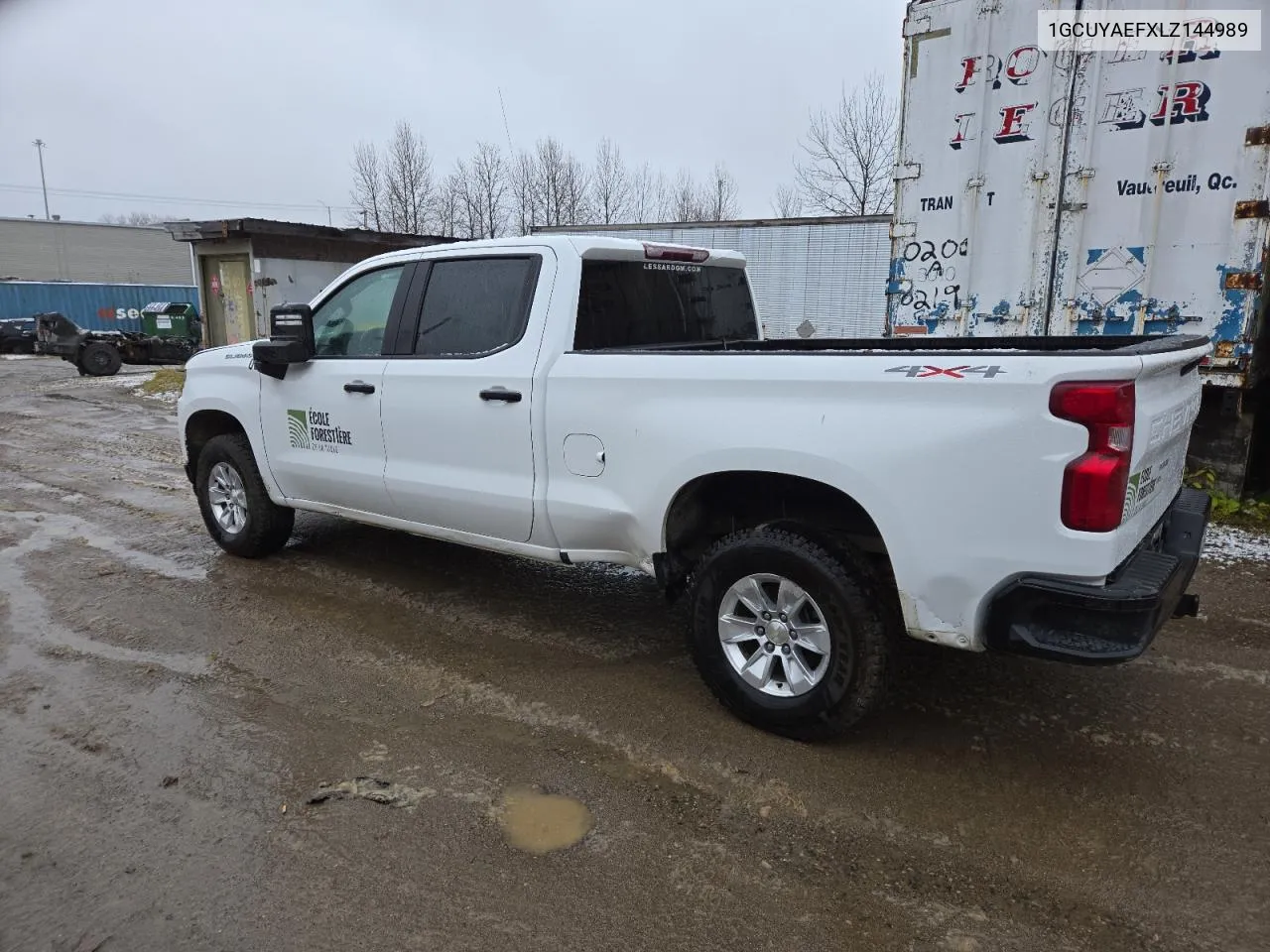 2020 Chevrolet Silverado K1500 VIN: 1GCUYAEFXLZ144989 Lot: 79499894