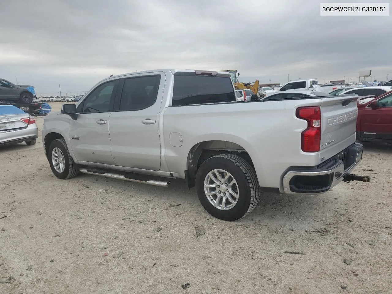 2020 Chevrolet Silverado C1500 Lt VIN: 3GCPWCEK2LG330151 Lot: 79694524