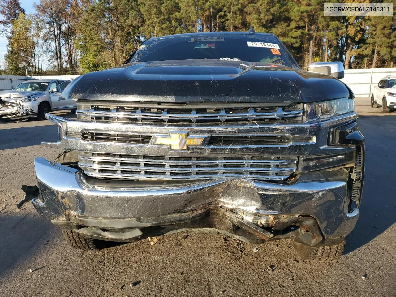 2020 Chevrolet Silverado C1500 Lt VIN: 1GCRWCED6LZ146311 Lot: 79715144