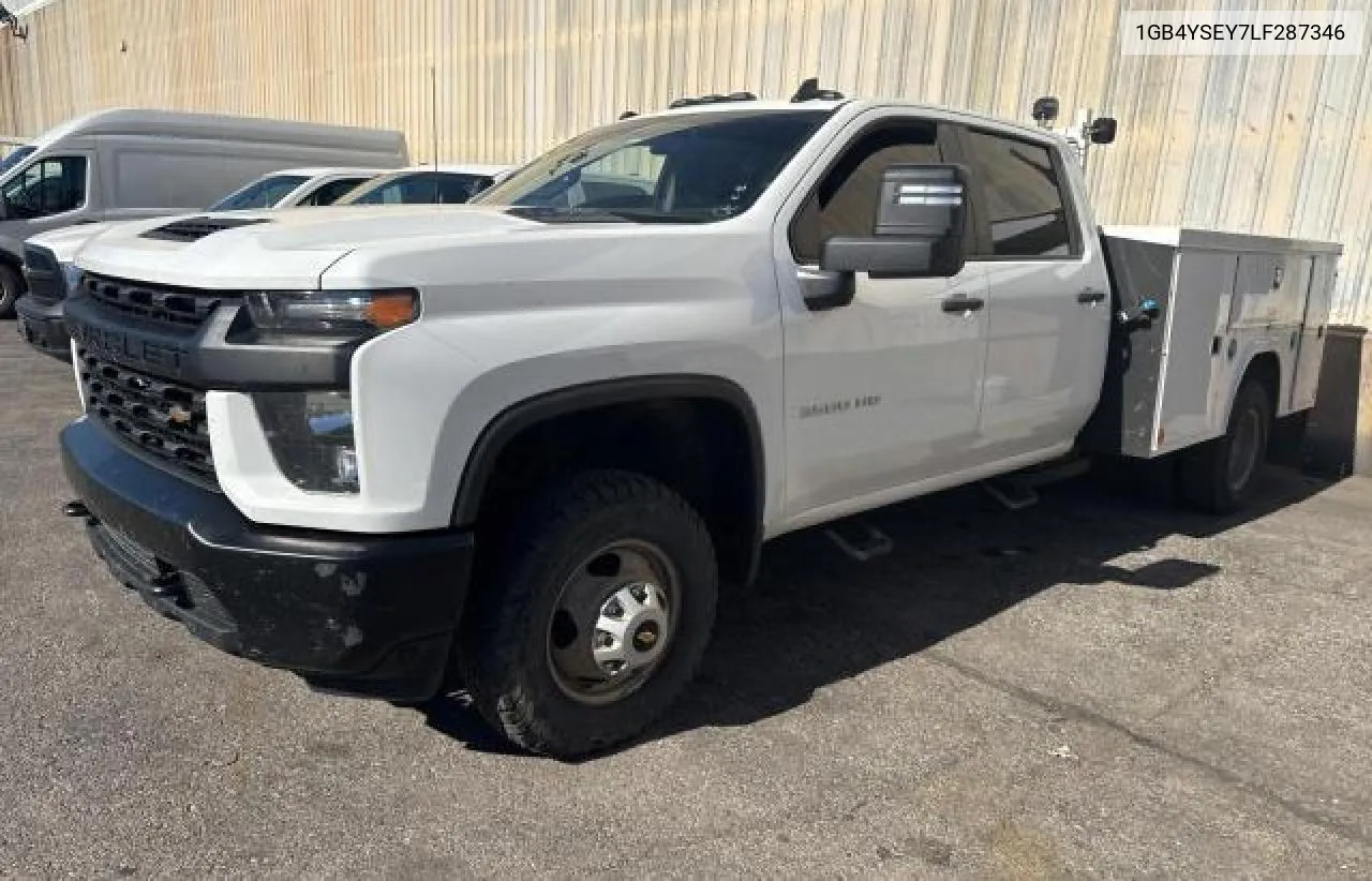 2020 Chevrolet Silverado K3500 VIN: 1GB4YSEY7LF287346 Lot: 81307284