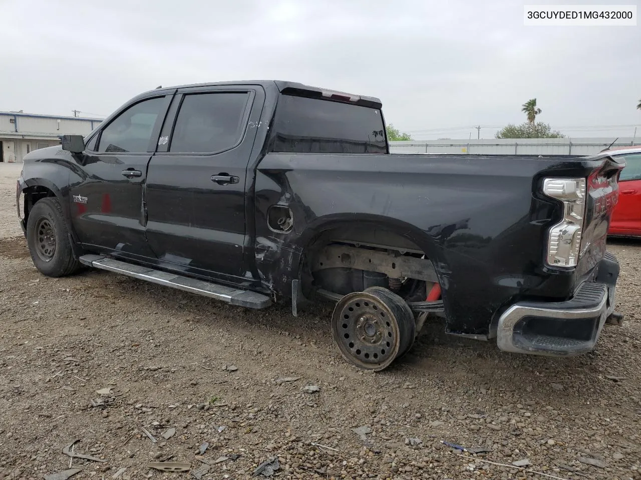 2021 Chevrolet Silverado K1500 Lt VIN: 3GCUYDED1MG432000 Lot: 47118774