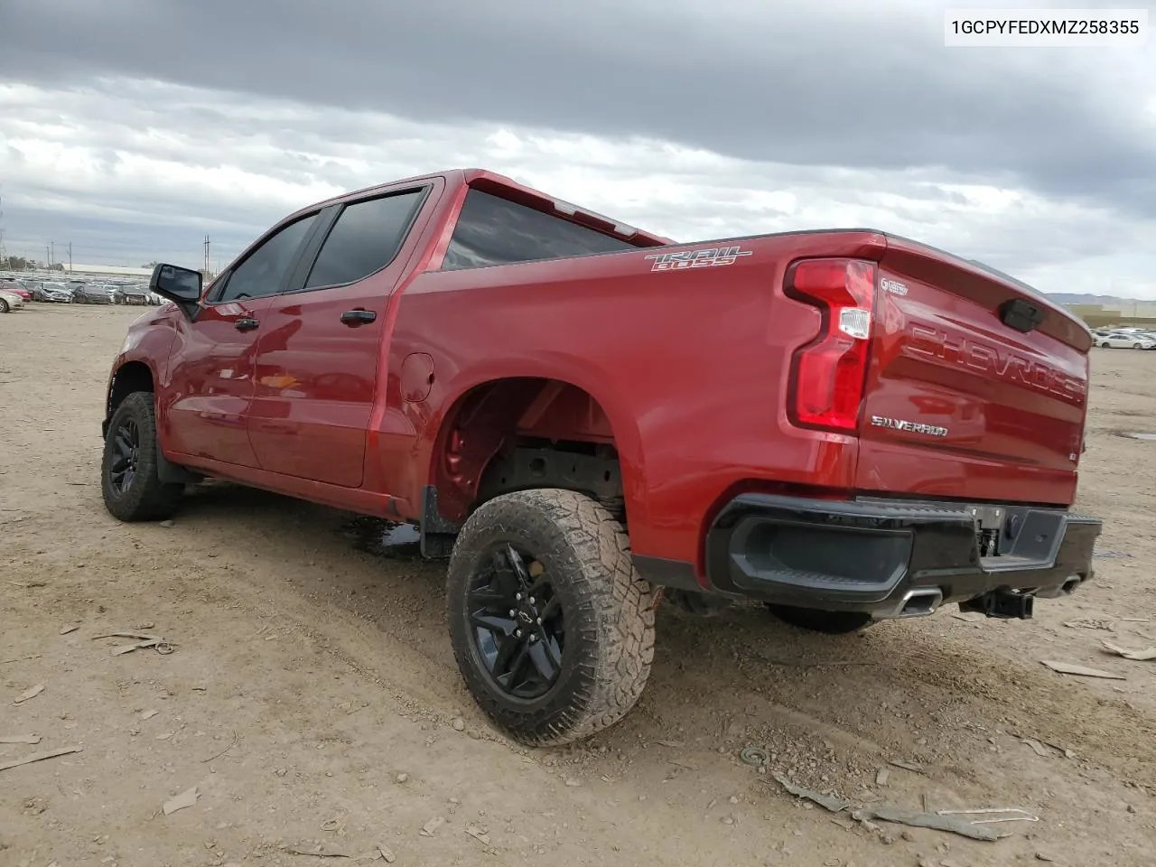 2021 Chevrolet Silverado K1500 Lt Trail Boss VIN: 1GCPYFEDXMZ258355 Lot: 49635004