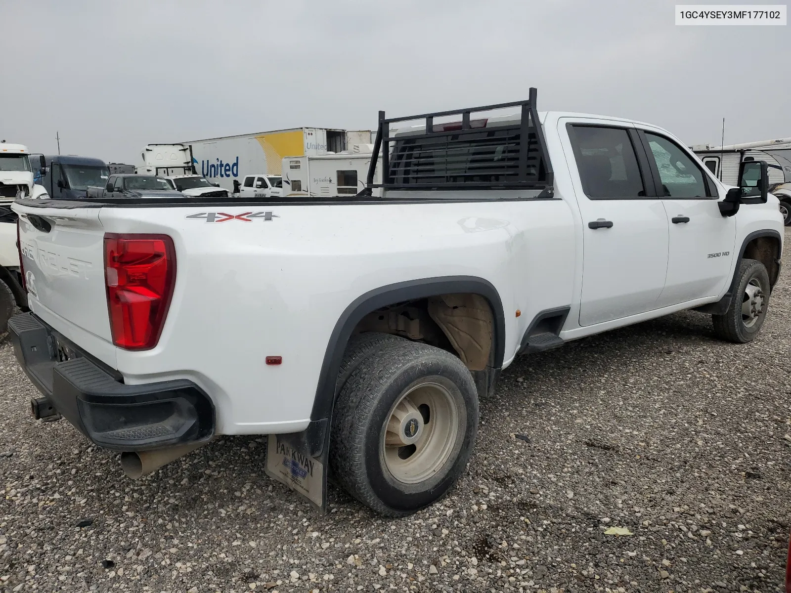 2021 Chevrolet Silverado K3500 VIN: 1GC4YSEY3MF177102 Lot: 53676684