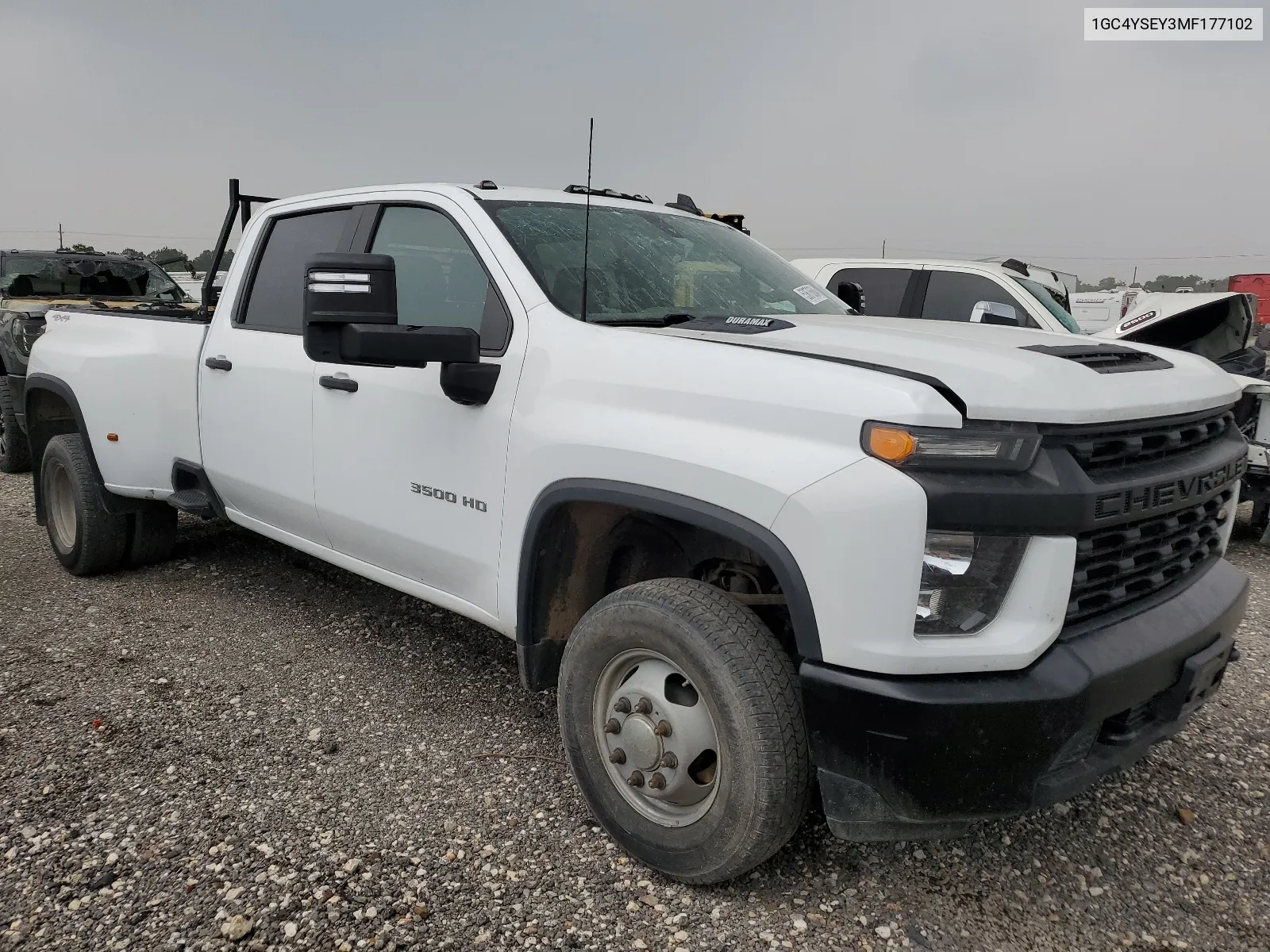 2021 Chevrolet Silverado K3500 VIN: 1GC4YSEY3MF177102 Lot: 53676684