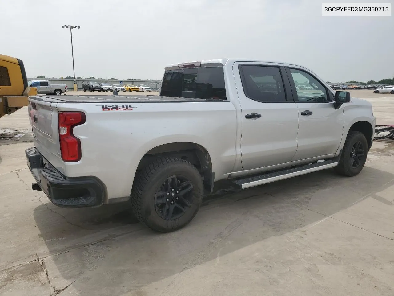 2021 Chevrolet Silverado K1500 Lt Trail Boss VIN: 3GCPYFED3MG350715 Lot: 54267024