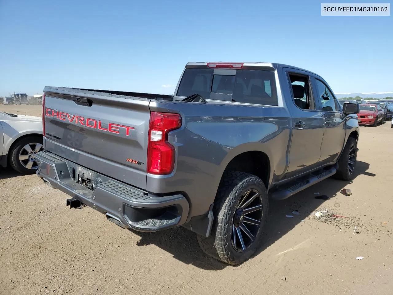 2021 Chevrolet Silverado K1500 Rst VIN: 3GCUYEED1MG310162 Lot: 56568724