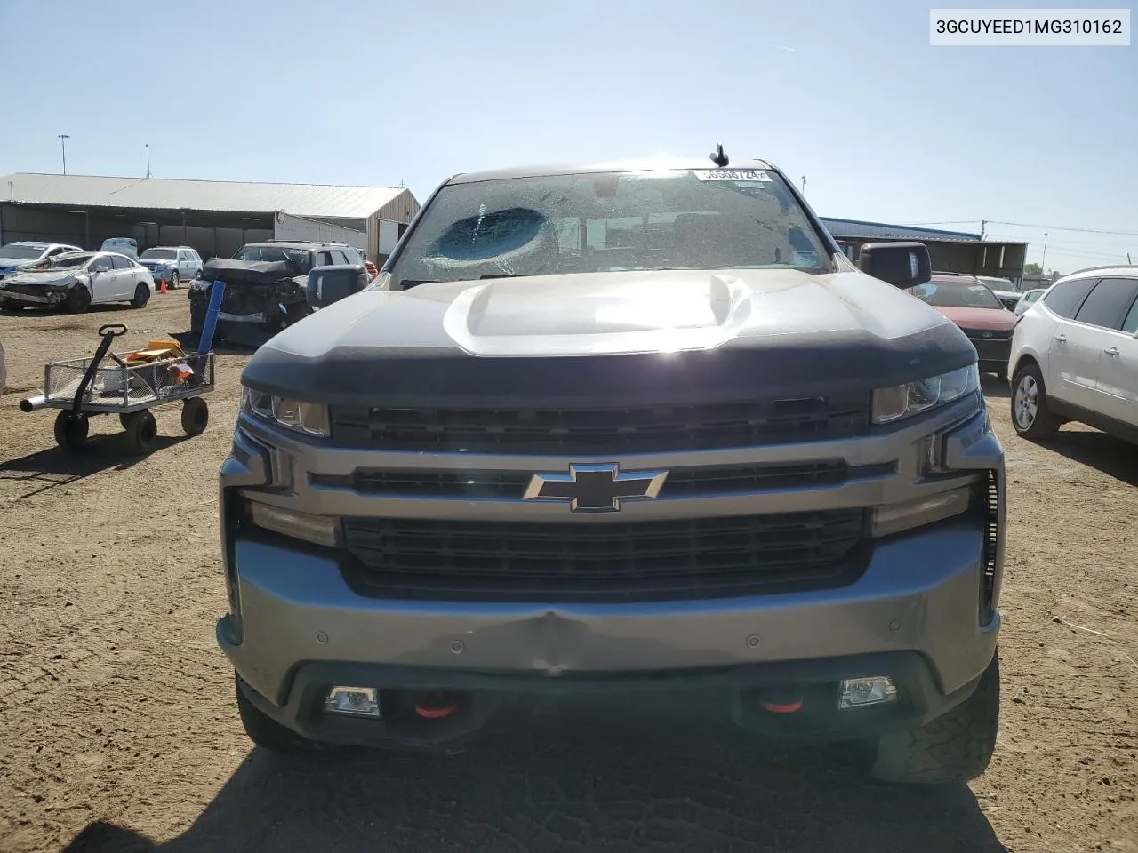 2021 Chevrolet Silverado K1500 Rst VIN: 3GCUYEED1MG310162 Lot: 56568724