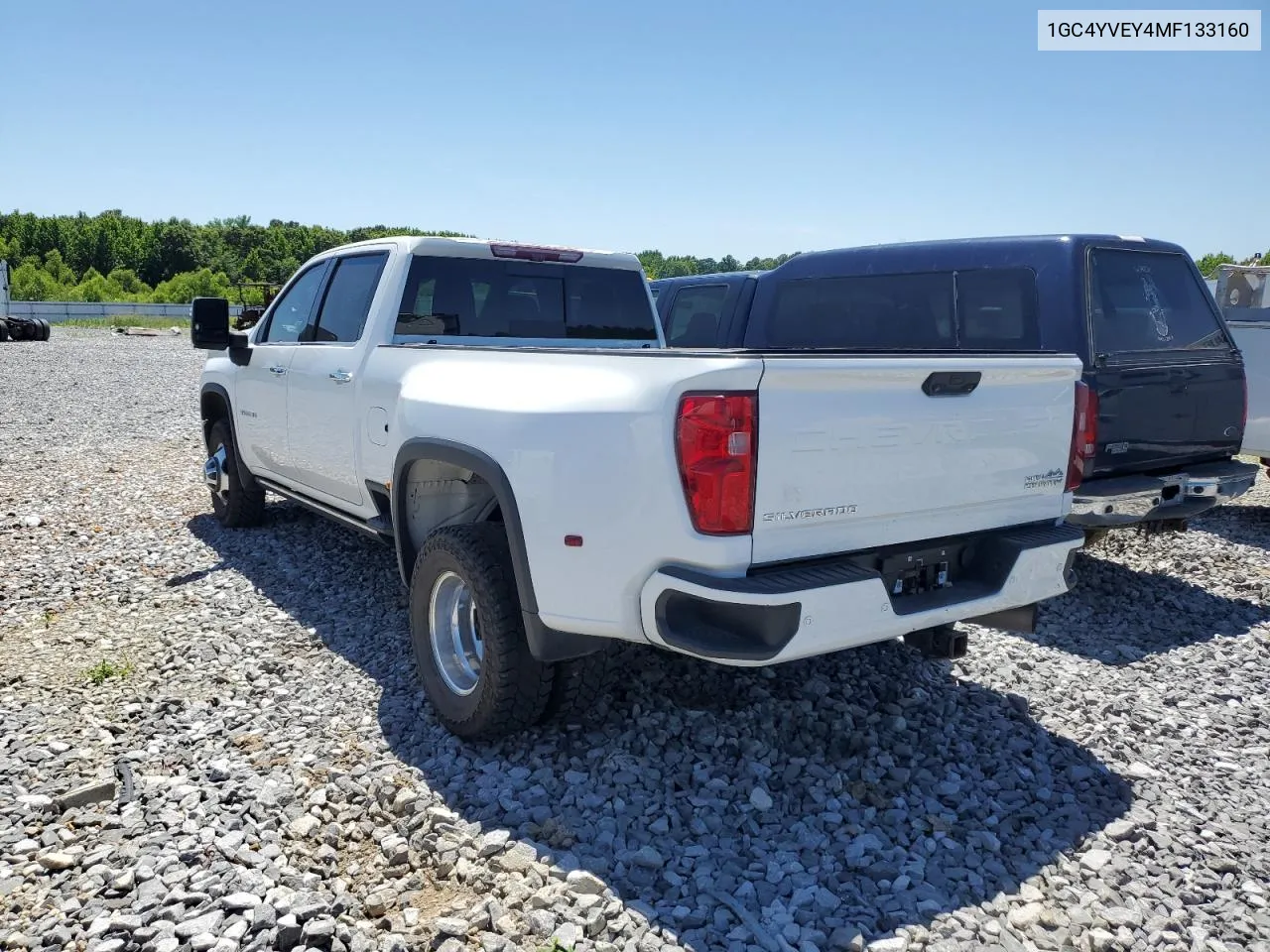 2021 Chevrolet Silverado K3500 High Country VIN: 1GC4YVEY4MF133160 Lot: 58138064