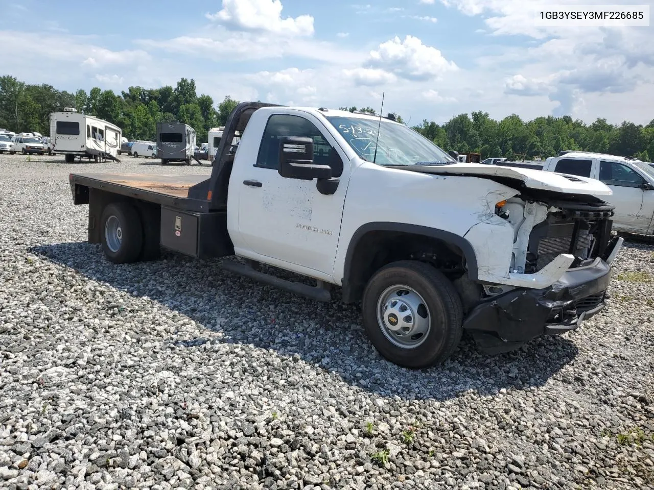 2021 Chevrolet Silverado K3500 VIN: 1GB3YSEY3MF226685 Lot: 58422294