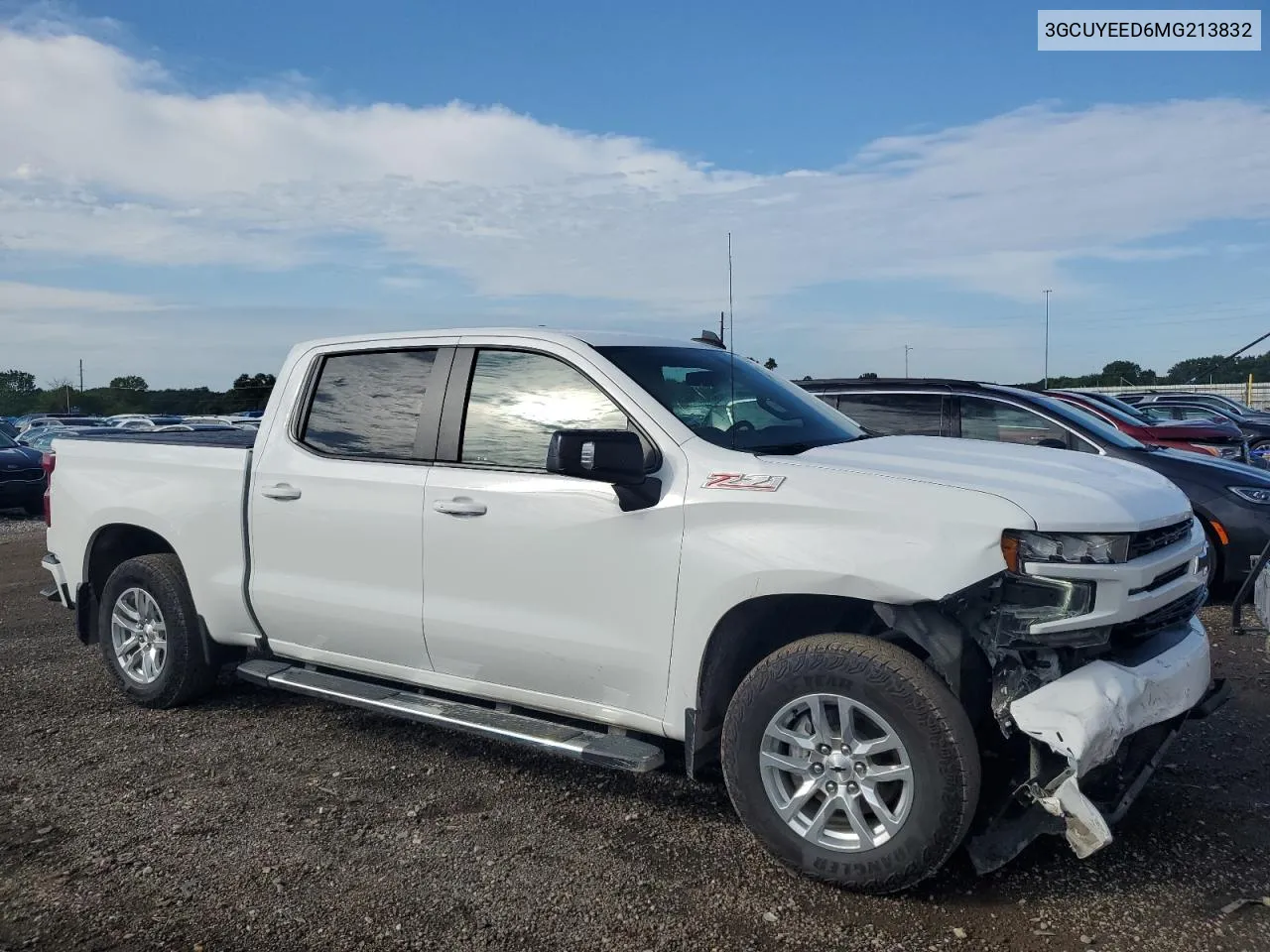 2021 Chevrolet Silverado K1500 Rst VIN: 3GCUYEED6MG213832 Lot: 59169604