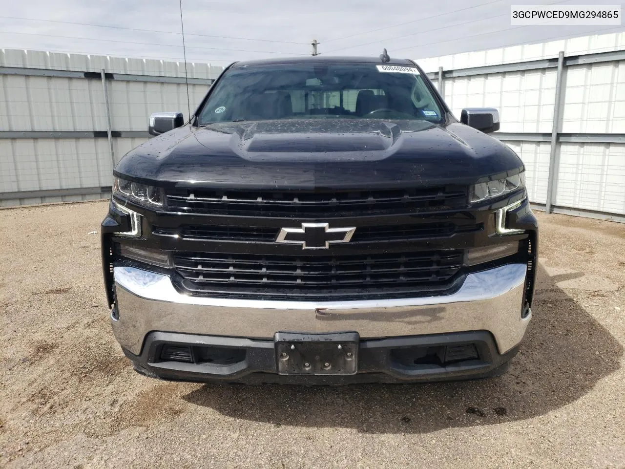 2021 Chevrolet Silverado C1500 Lt VIN: 3GCPWCED9MG294865 Lot: 60040094