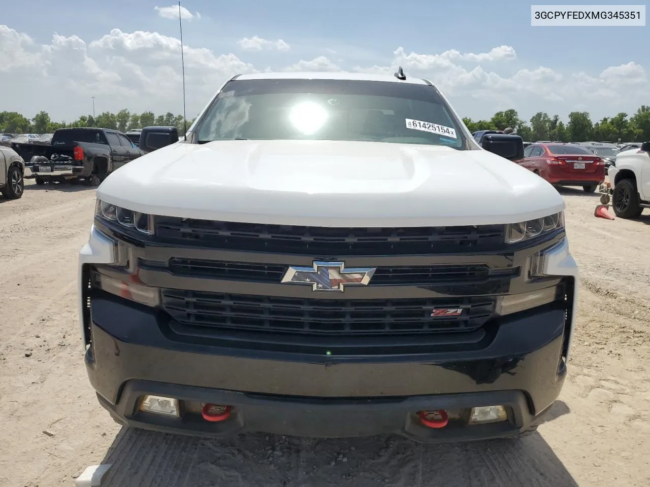 3GCPYFEDXMG345351 2021 Chevrolet Silverado K1500 Lt Trail Boss