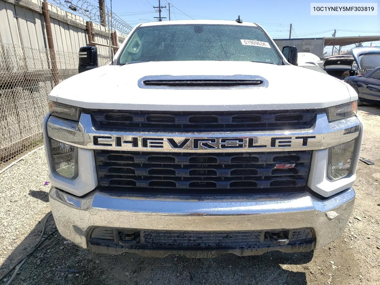 2021 Chevrolet Silverado K2500 Heavy Duty Lt VIN: 1GC1YNEY5MF303819 Lot: 61909634