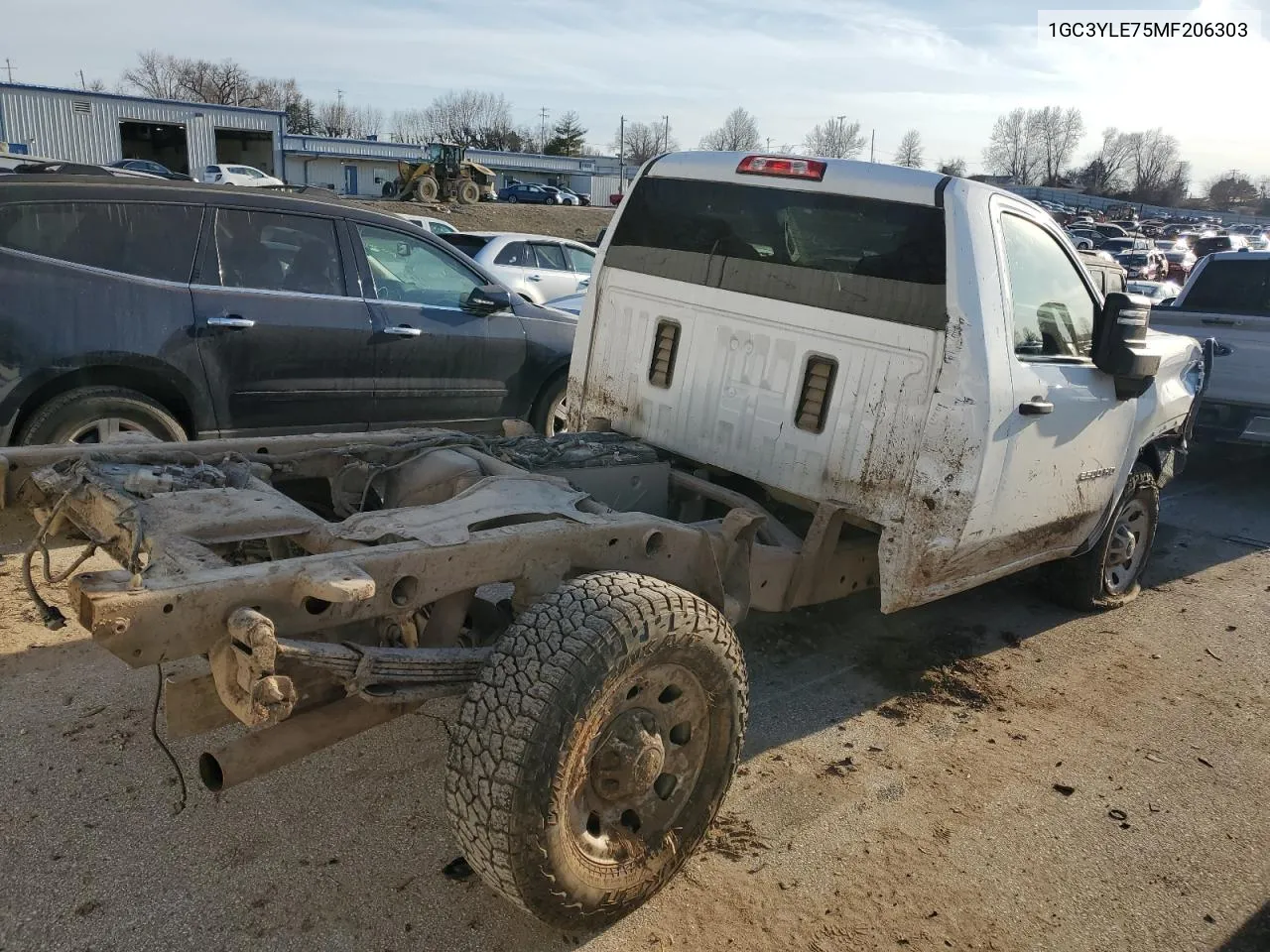 2021 Chevrolet Silverado K2500 Heavy Duty VIN: 1GC3YLE75MF206303 Lot: 62314954