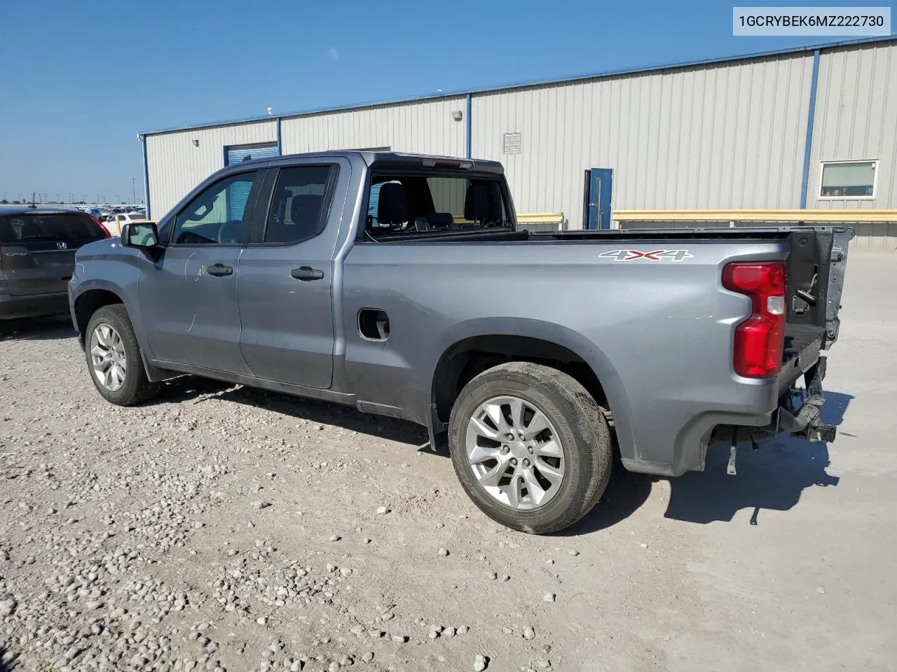 2021 Chevrolet Silverado K1500 Custom VIN: 1GCRYBEK6MZ222730 Lot: 62682864