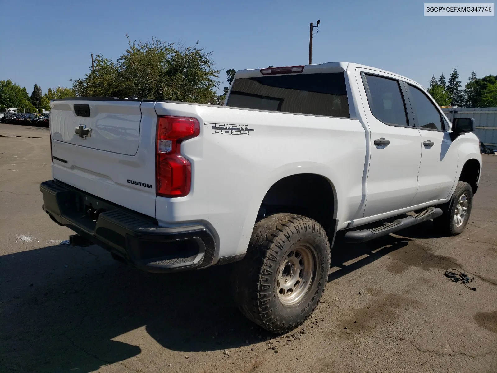 3GCPYCEFXMG347746 2021 Chevrolet Silverado K1500 Trail Boss Custom