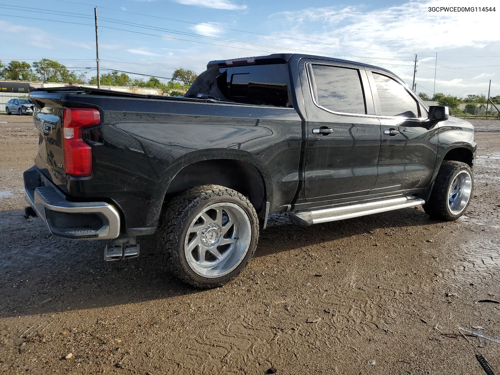 2021 Chevrolet Silverado C1500 Lt VIN: 3GCPWCED0MG114544 Lot: 63667454