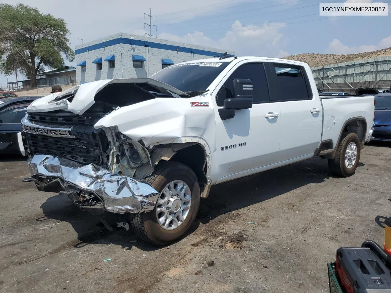 2021 Chevrolet Silverado K2500 Heavy Duty Lt VIN: 1GC1YNEYXMF230057 Lot: 64096004