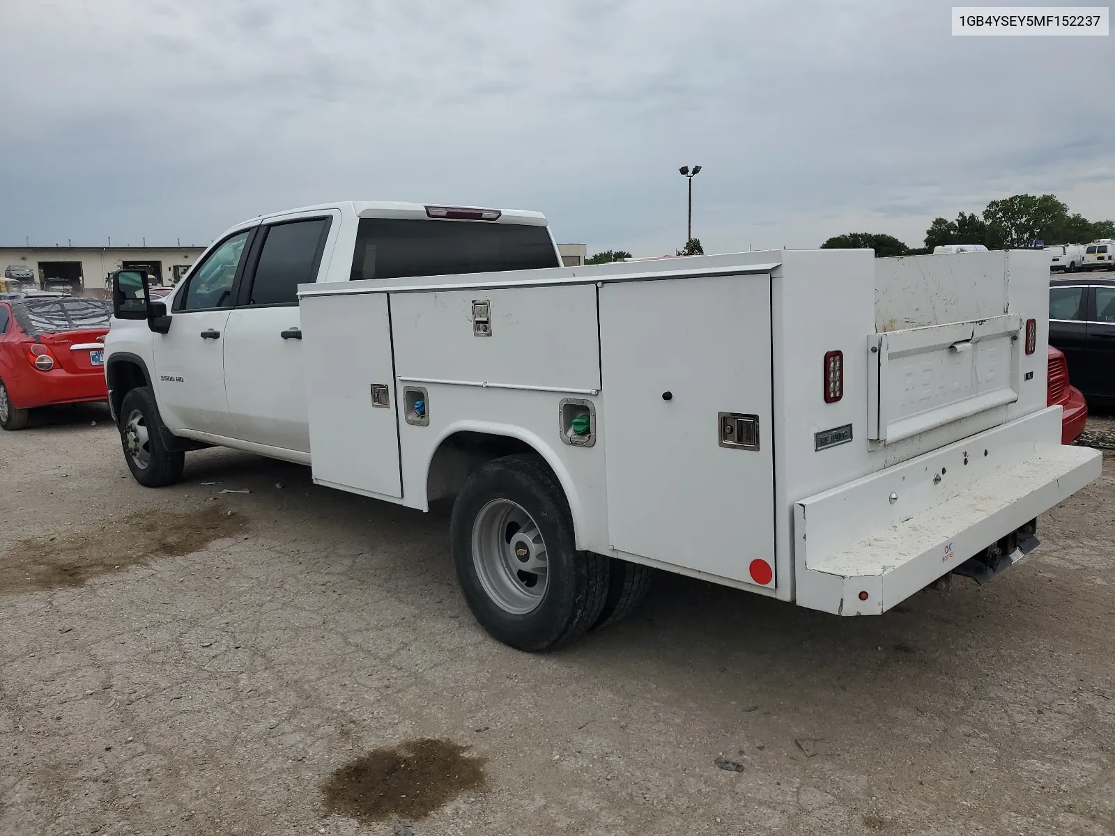 2021 Chevrolet Silverado K3500 VIN: 1GB4YSEY5MF152237 Lot: 65318064