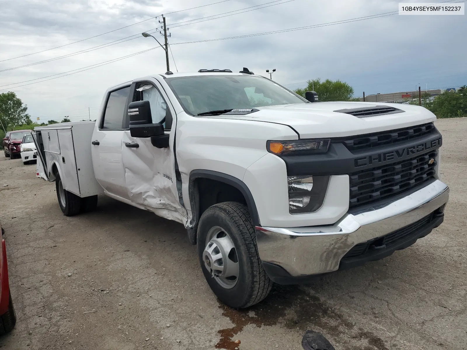 2021 Chevrolet Silverado K3500 VIN: 1GB4YSEY5MF152237 Lot: 65318064