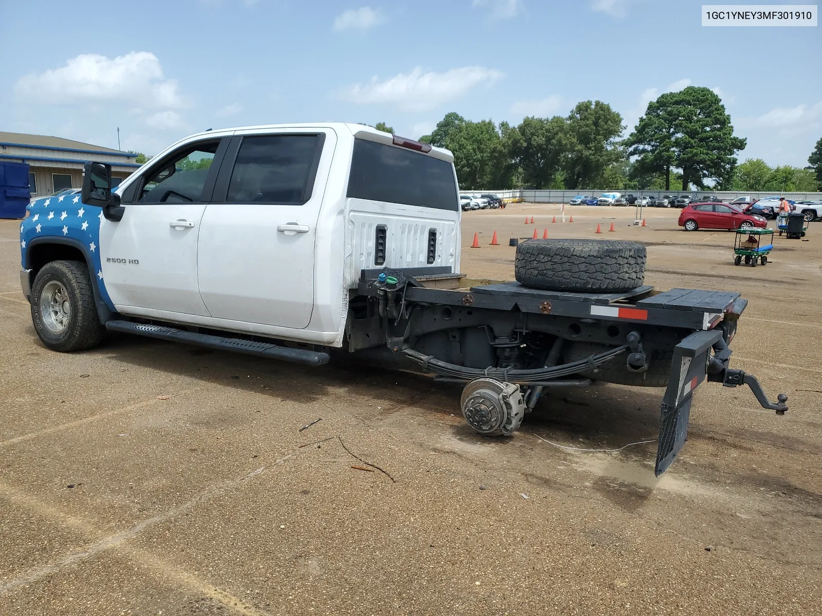 2021 Chevrolet Silverado K2500 Heavy Duty Lt VIN: 1GC1YNEY3MF301910 Lot: 65375484