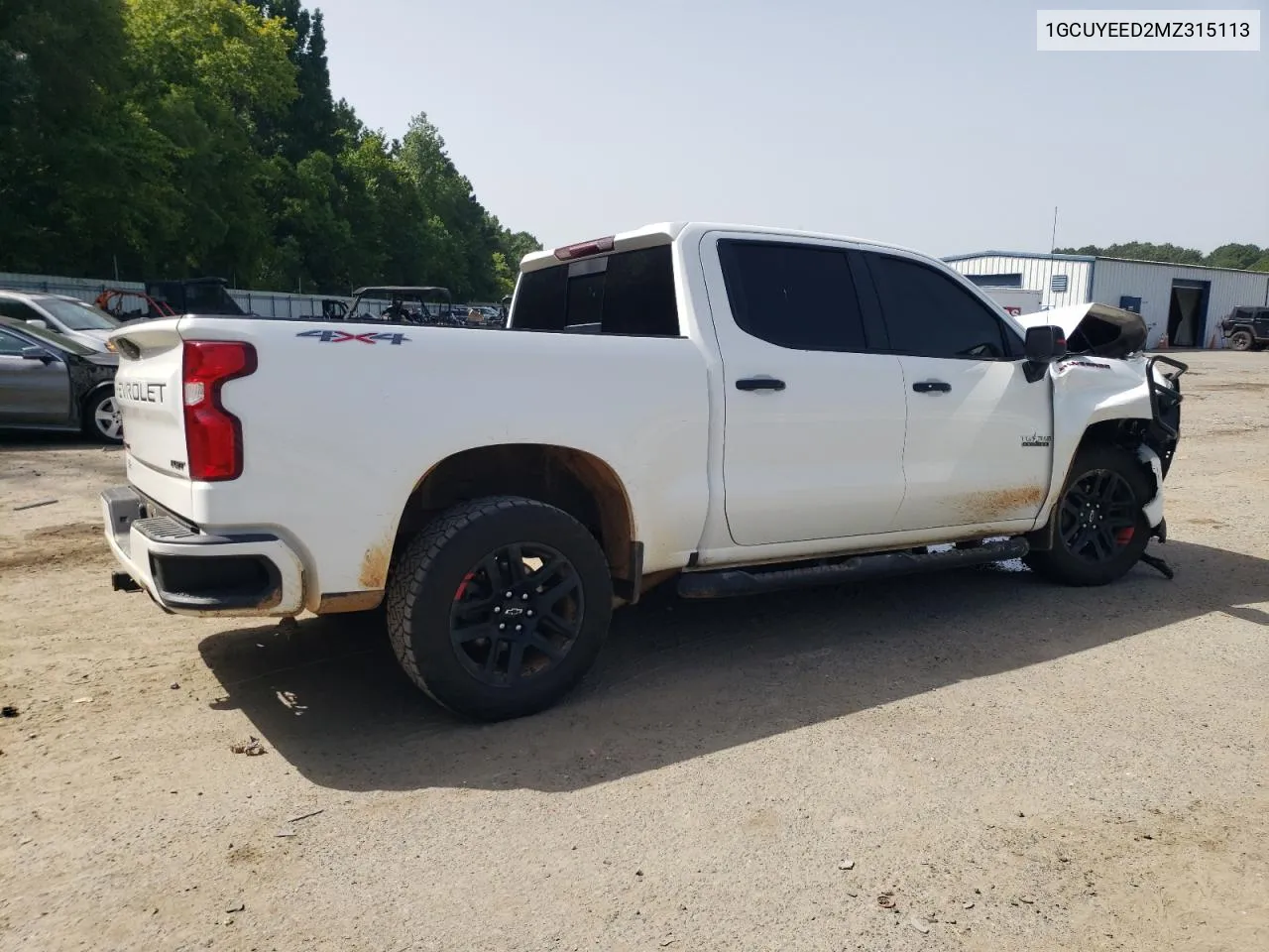 2021 Chevrolet Silverado K1500 Rst VIN: 1GCUYEED2MZ315113 Lot: 65649584