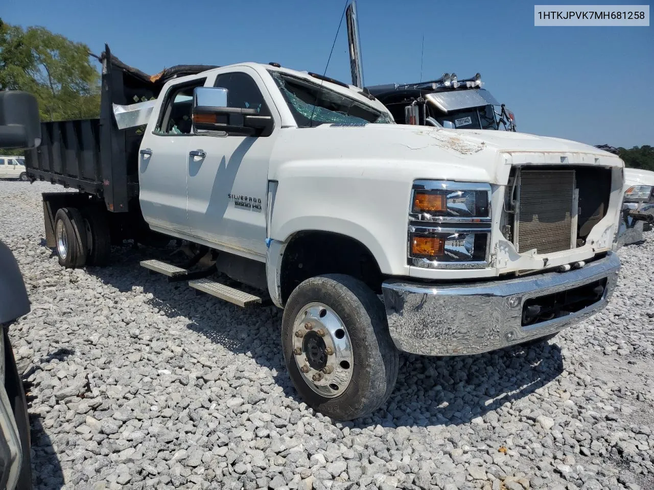 1HTKJPVK7MH681258 2021 Chevrolet Silverado Medium Duty