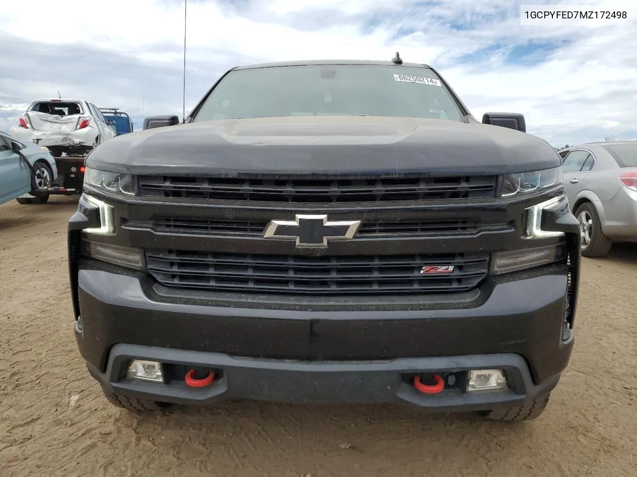 2021 Chevrolet Silverado K1500 Lt Trail Boss VIN: 1GCPYFED7MZ172498 Lot: 66250214